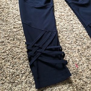 Navy Blue capri leggings